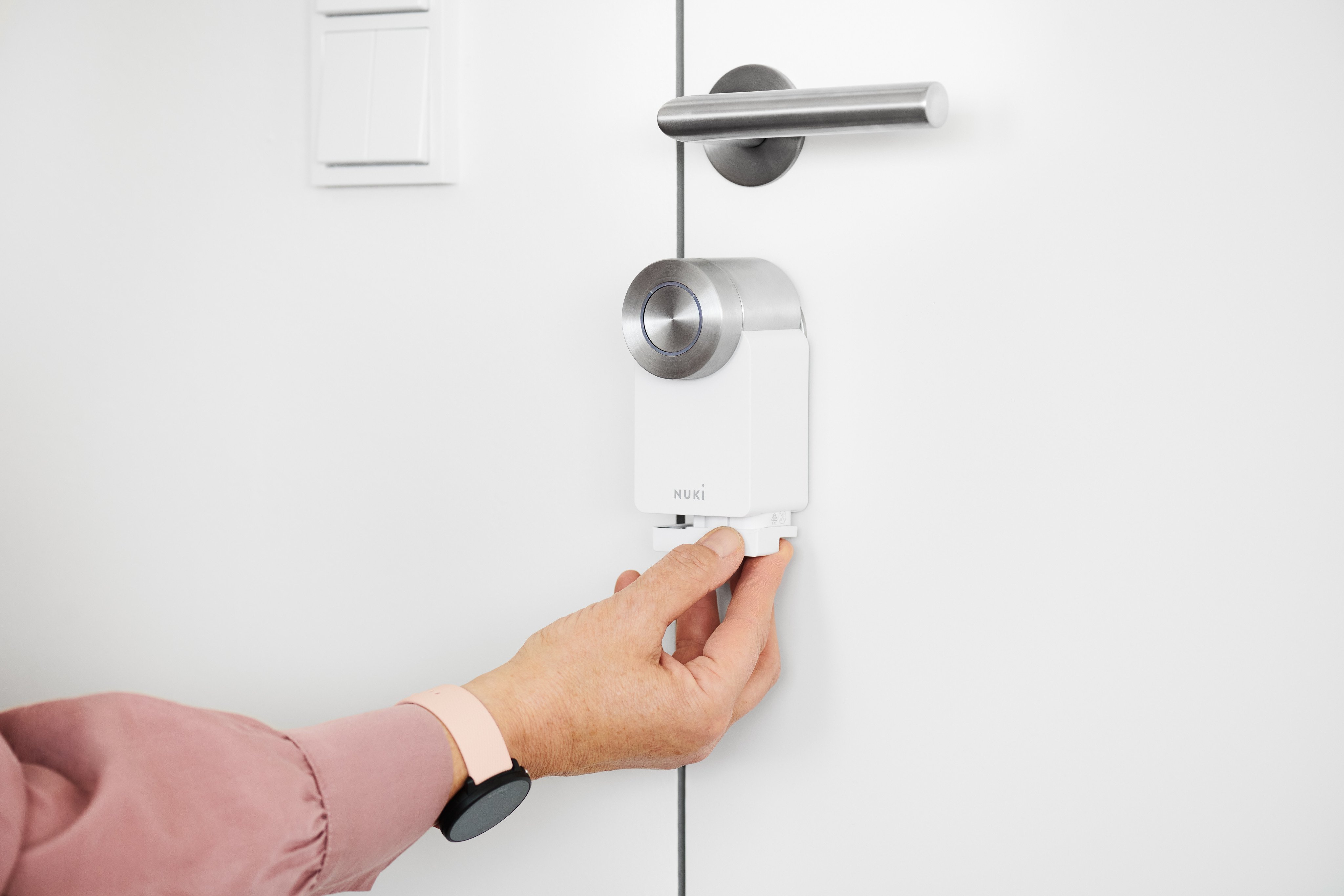 Nuki Smart Lock 4.0 Pro wit met cilinderslot M&C Condor