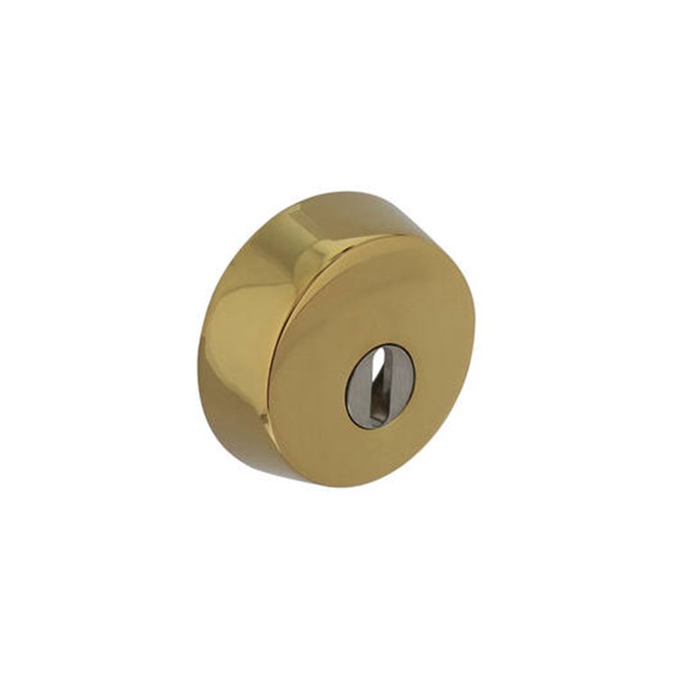 Oplegslot kerntrekrozet messing PVD