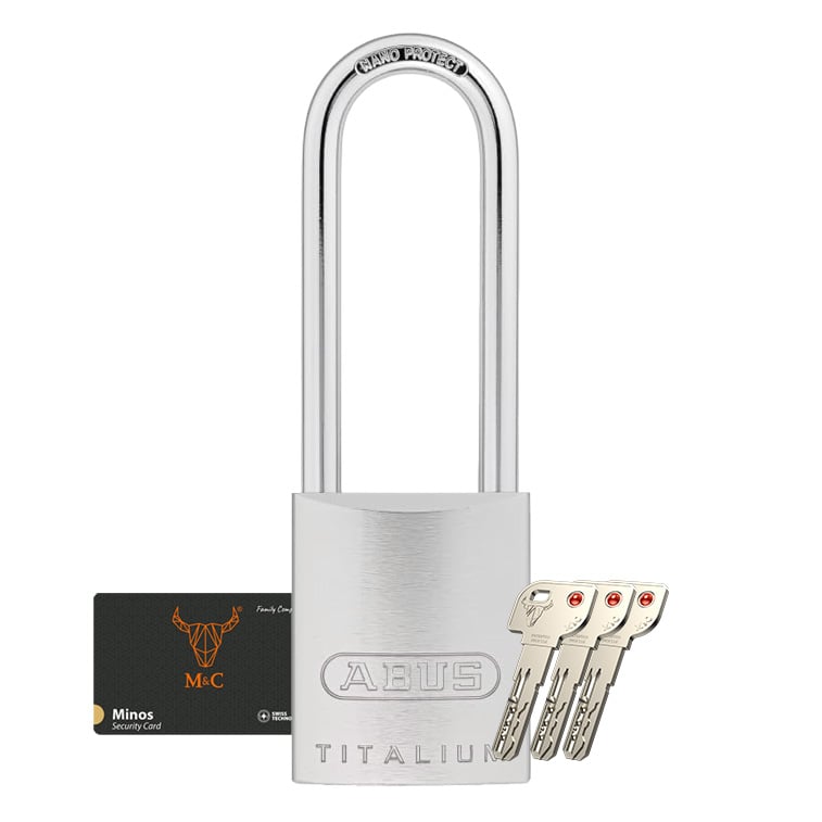 ABUS 86TI/45HB80 hangslot met M&C Minos