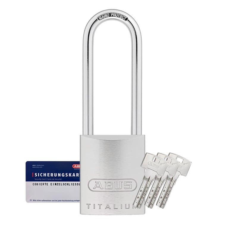 ABUS 86TI/45HB80 hangslot met ABUS BRAVUS 3000