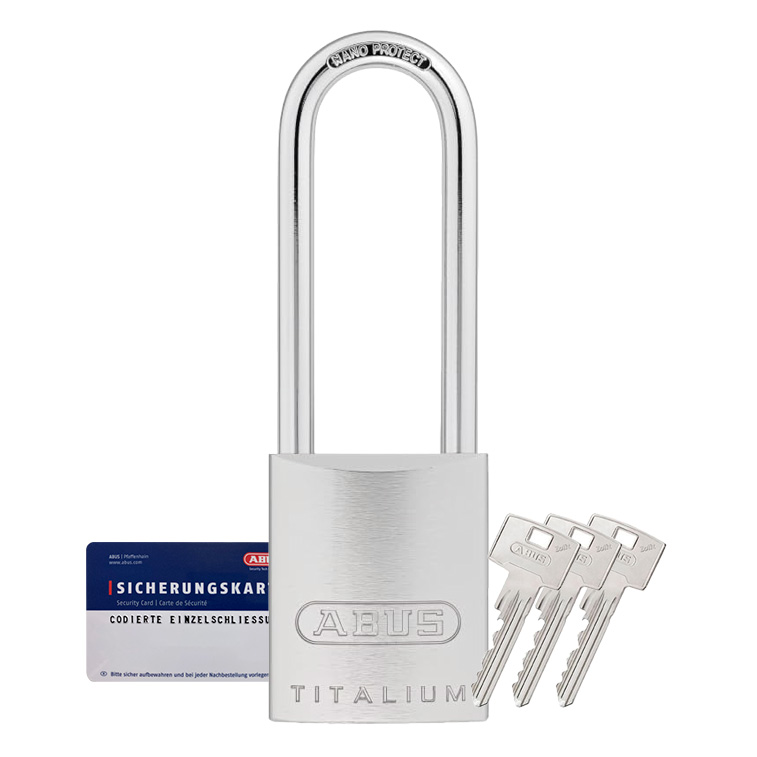 ABUS 86TI/45HB80 hangslot met ABUS ZOLIT 1000