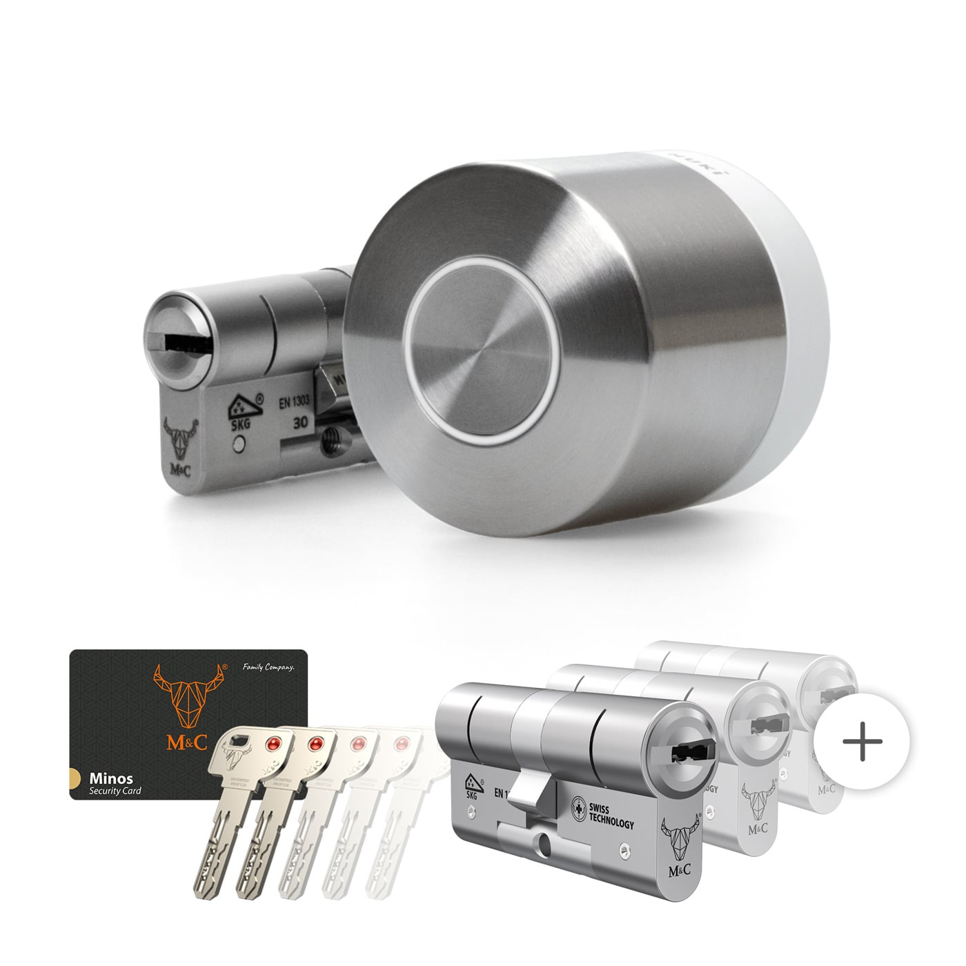 Nuki Smart Lock Ultra met M&C Minos