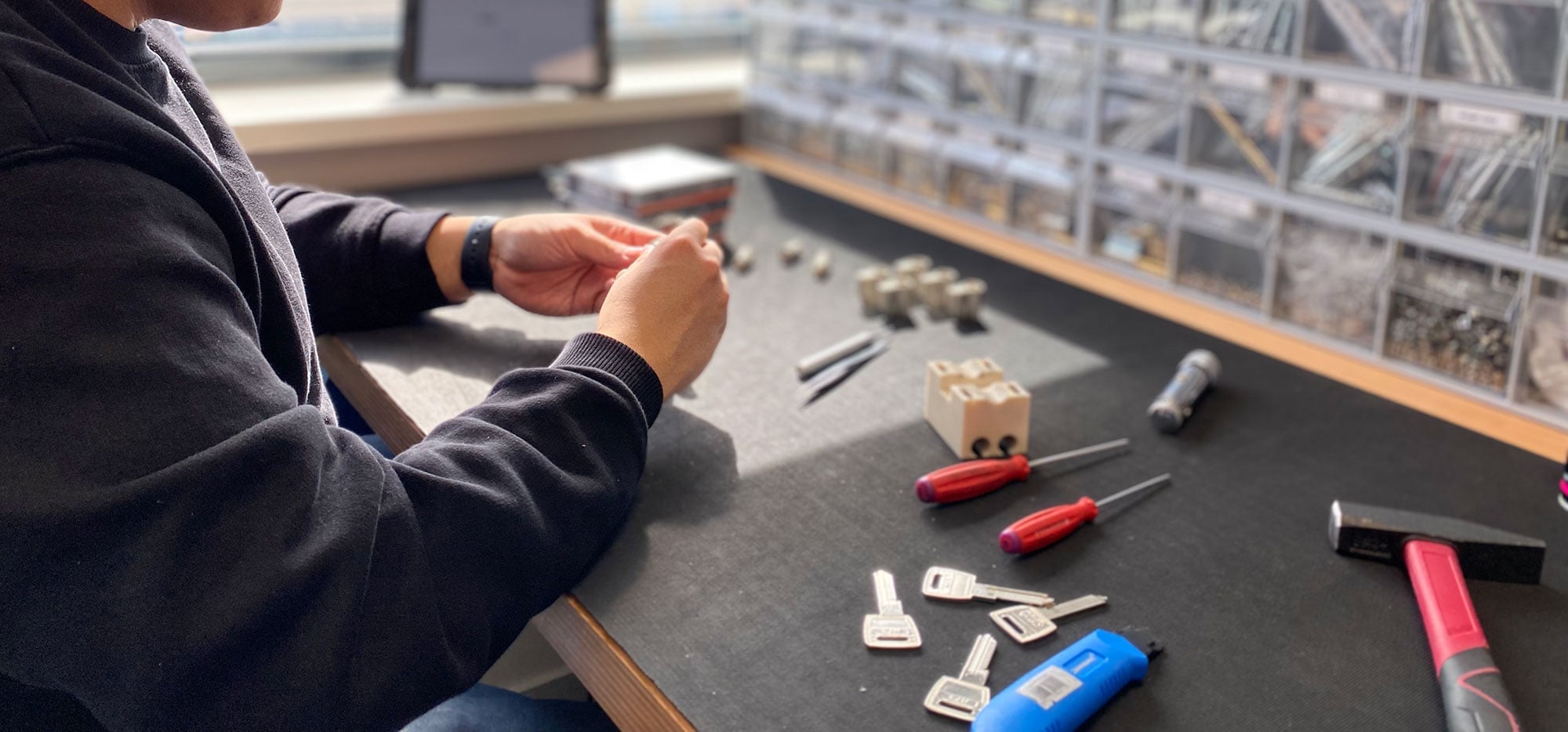 Op maat gemaakt in onze eigen werkplaats
